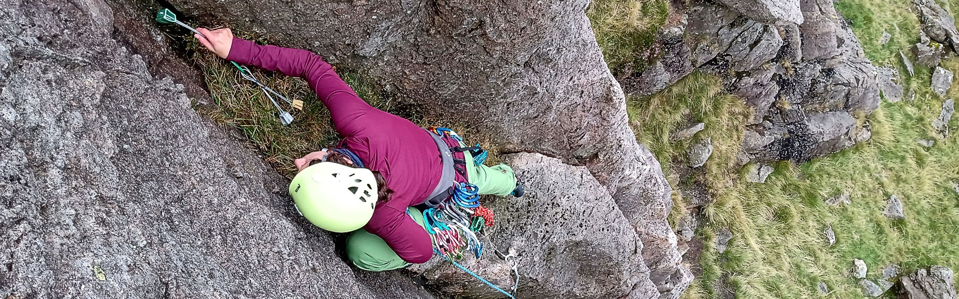 Lake District Rock Climbing Leading Course